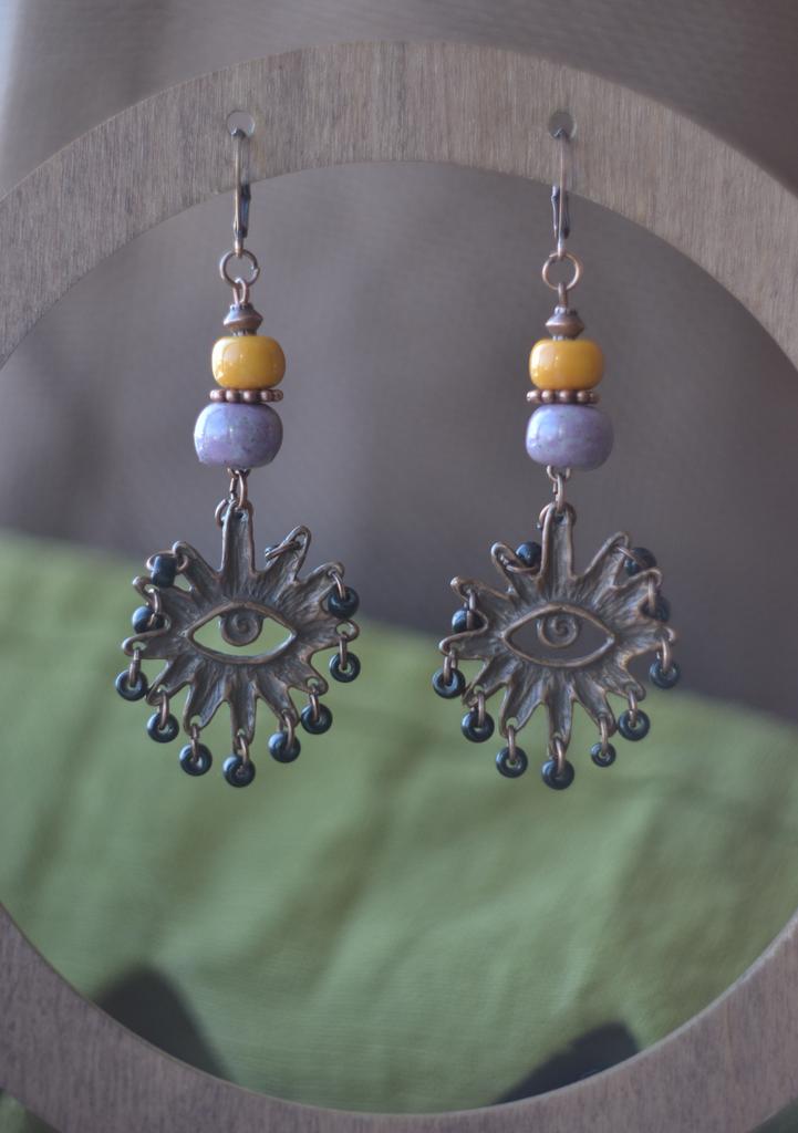 Серьги "Глазки"