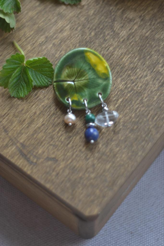 Брошь "Роса "