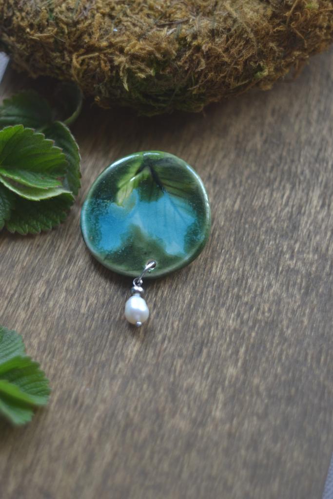 Брошь "Роса "