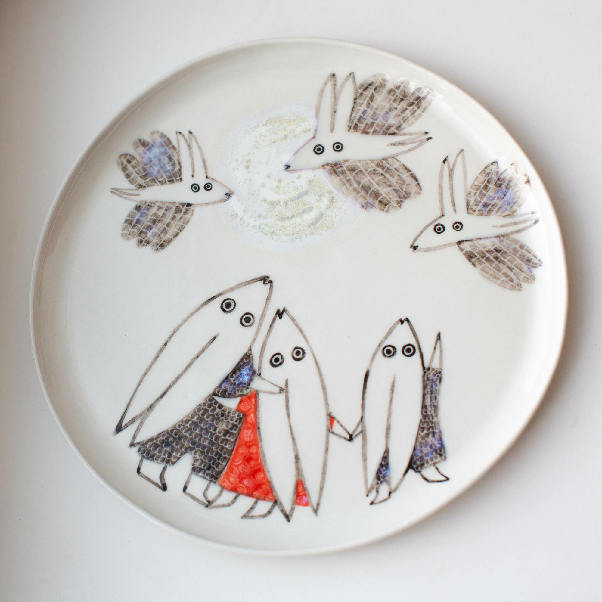 Тарелка Зайцы и Летуны