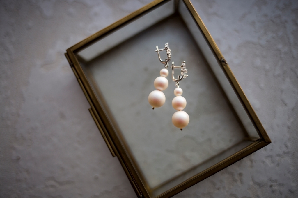 Серьги пирамидки 1