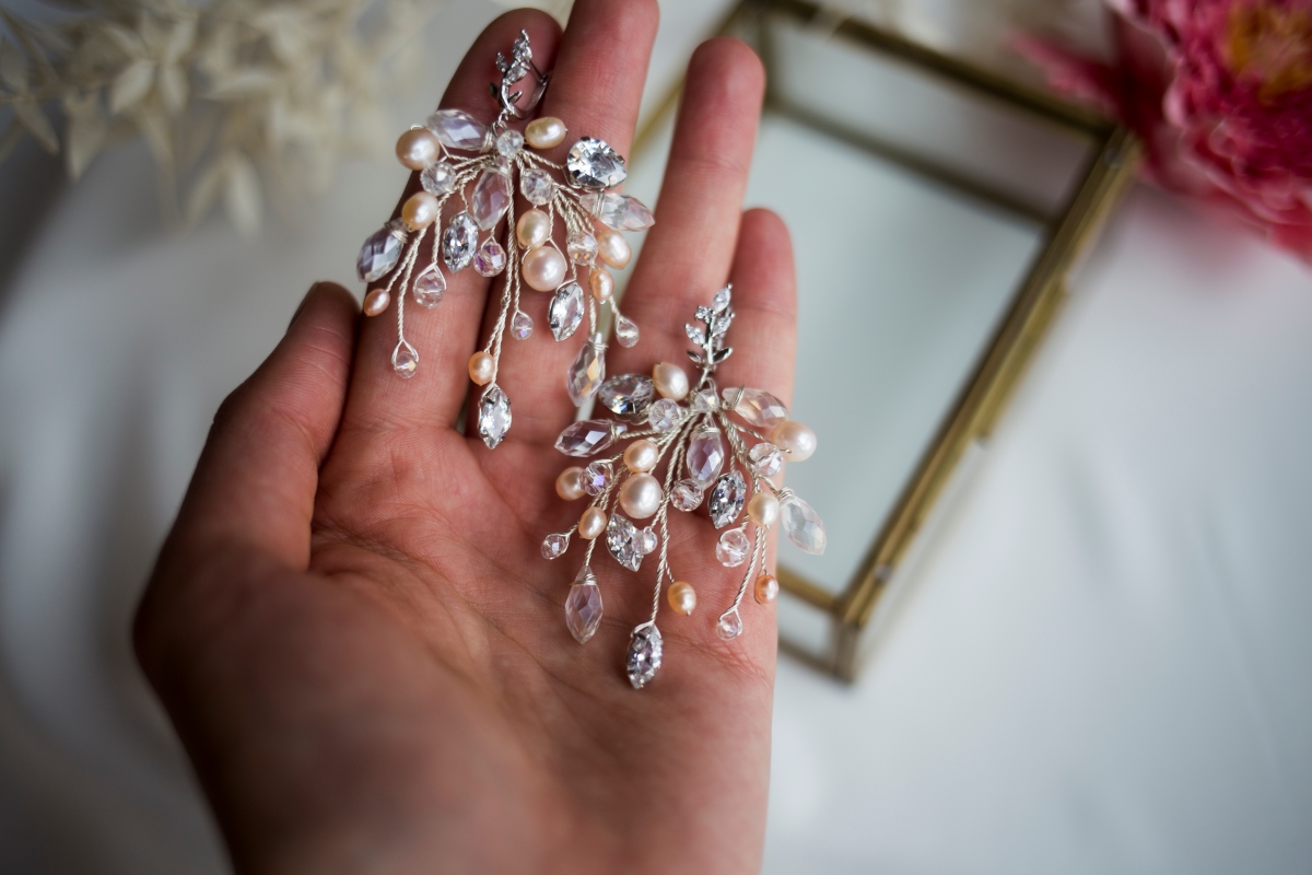 Серьги веточки тип3