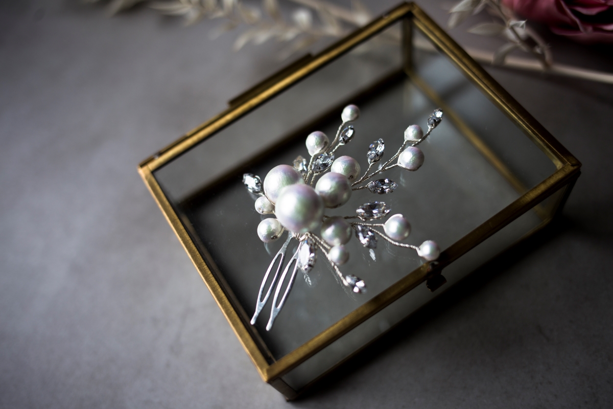 Гребешок «Luana cristal»