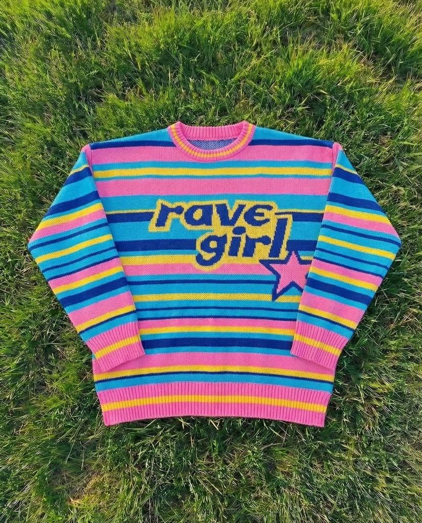 Предзаказ свитер «Rave Girl»
