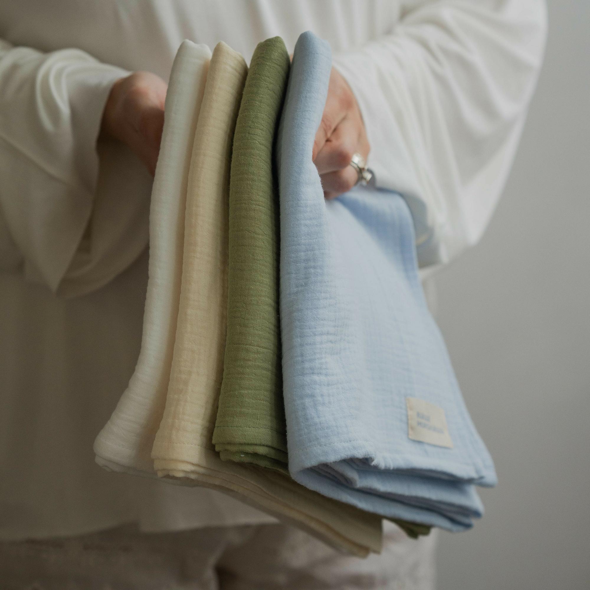 Муслиновая пелёнка (однотонная)