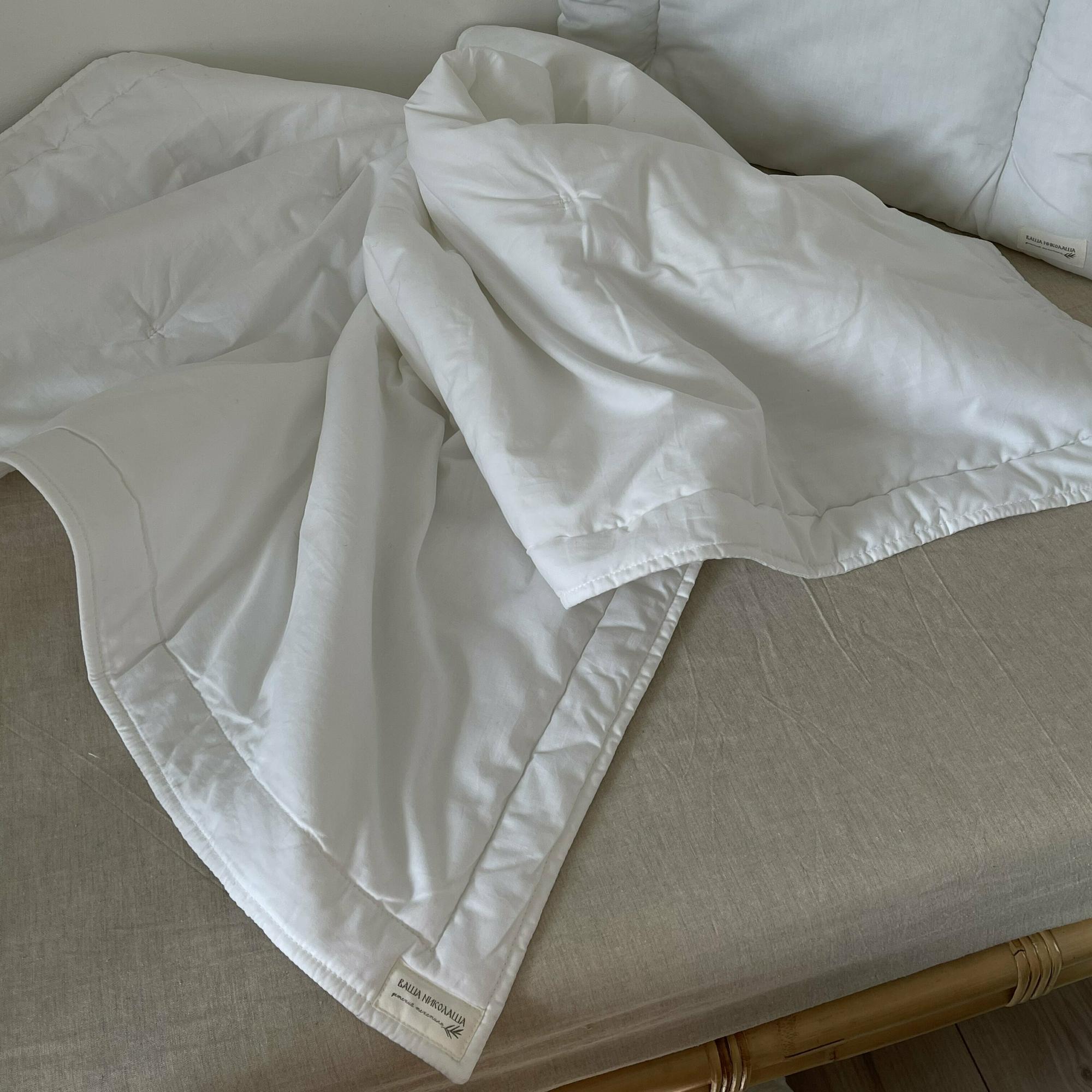 Одеяло без стежки (белое)