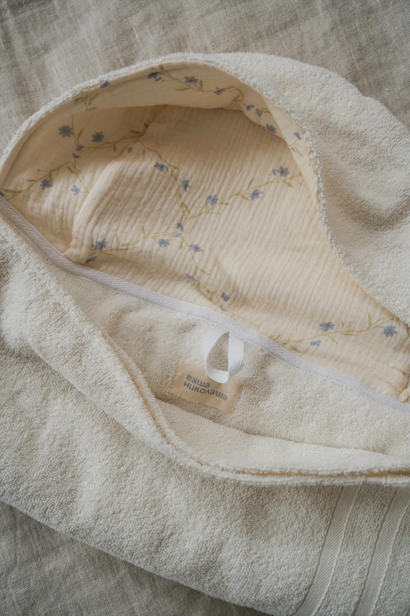 Полотенце махровое с капюшоном