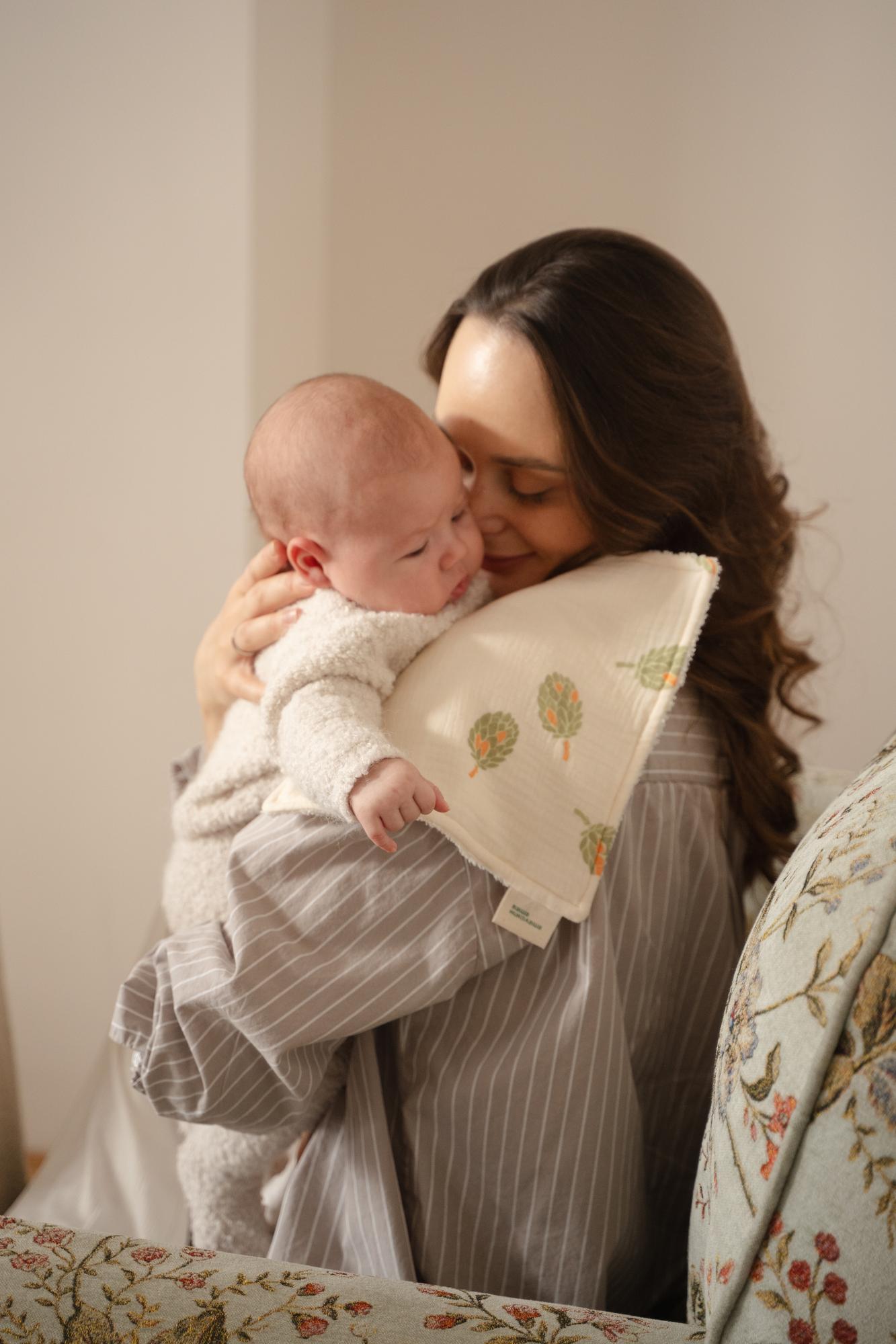 Салфетка махра+муслин