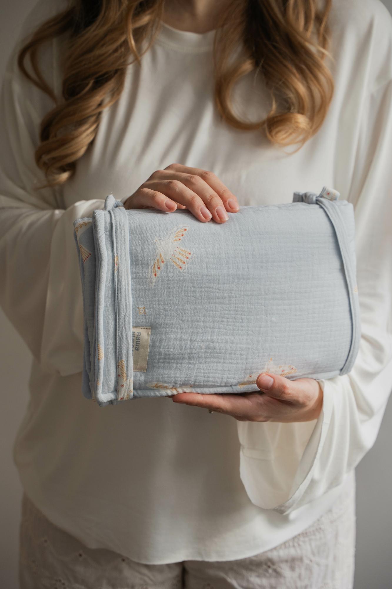 Пеленальный коврик портативный