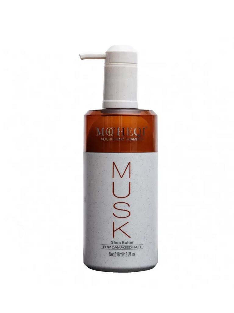 Шампунь Mocheqi musk shea butter для поврежденных, окрашенных волос