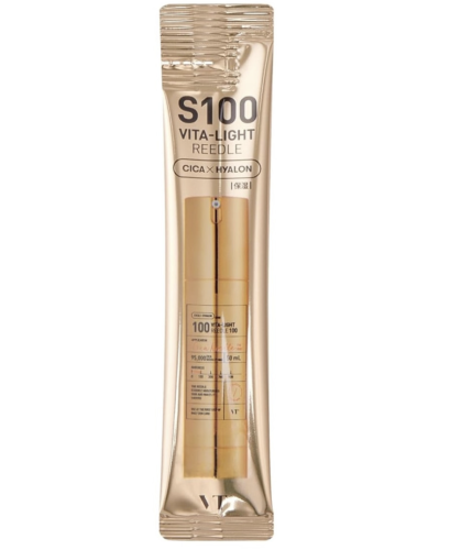 Бустер-сыворотка саше с микроиглами и витамином C VT Cosmetics Vita-Light Reedle Shot 100 2 мл