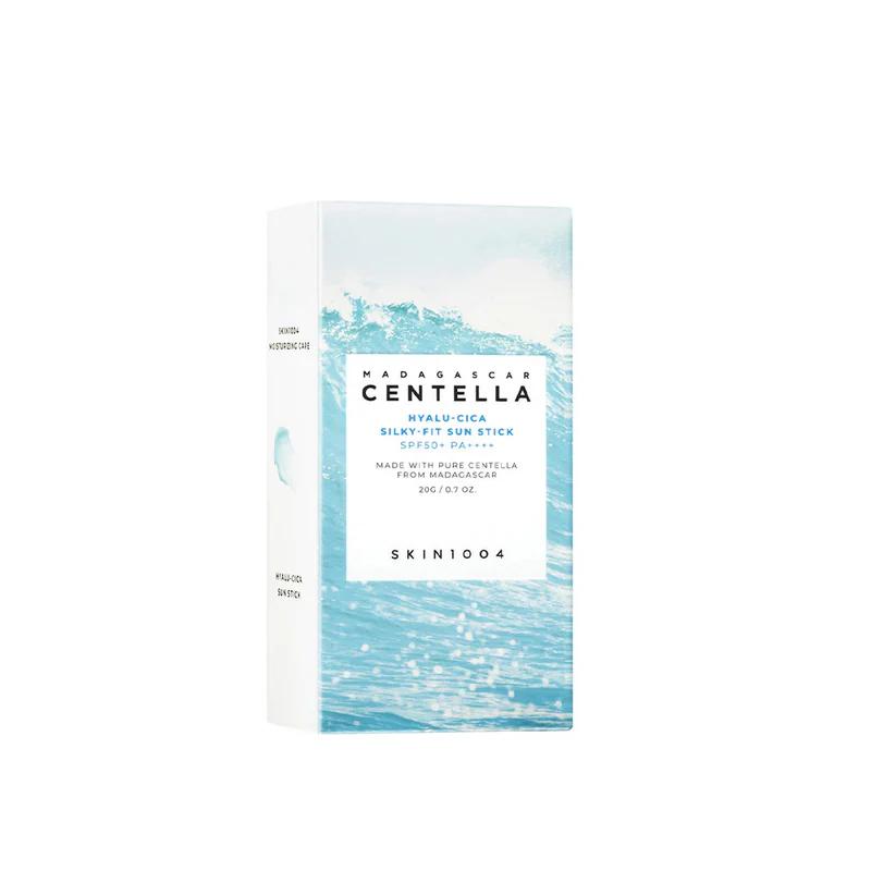 SKIN1004 Hyalu-Cica Silky-Fit Sun Stick SPF50+ PA++++, 7g Солнцезащитный стик с шёлковым финишем