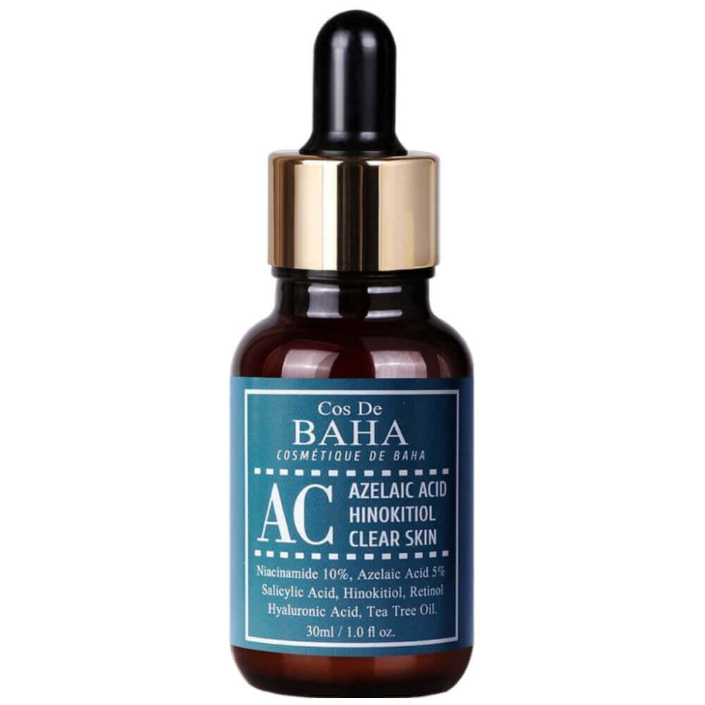 Сыворотка для лица Cos De Baha AC azelaic acid hinokitiol clear skin 30 мл