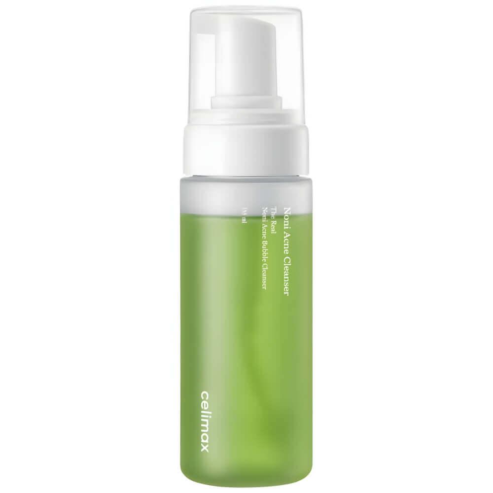 Мягкая очищающая пенка Celimax The Real Noni Acne Bubble Cleanser 155 мл