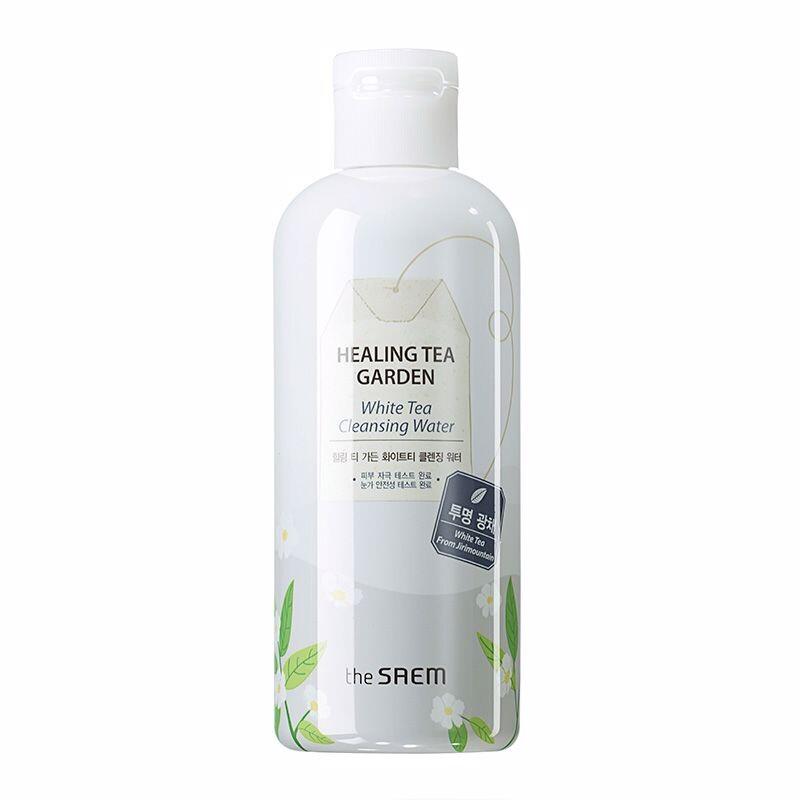 Вода очищающая увлажняющая с экстрактом белого чая the Saem Healing Tea Garden White Tea Cleansing