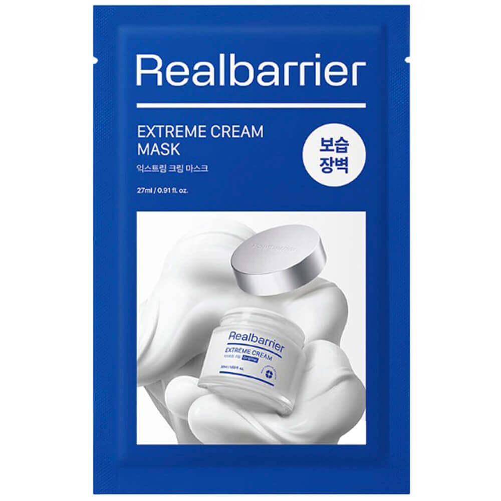 Восстанавливающая ламеллярная тканевая маска с керамидами Real Barrier Extreme Cream Mask, 27 мл