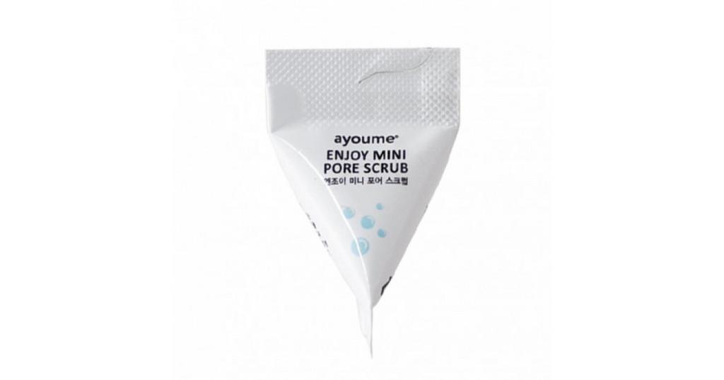 Скраб для лица с содой и кислотами Ayoume Enjoy Mini Pore Scrub 3 gr