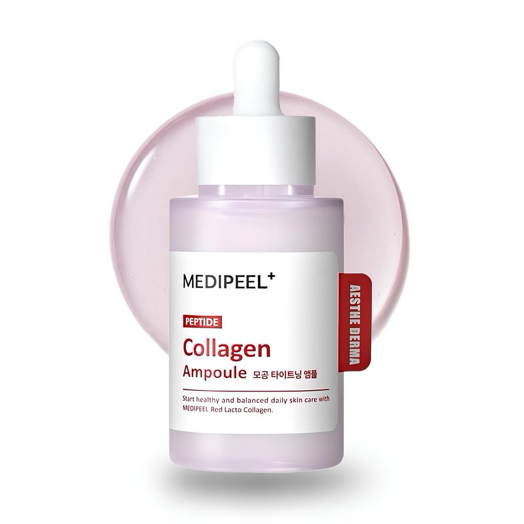MEDIPEEL⁺ Red Lacto Collagen Tightening Ampoule (50ml) Пробиотическая ампула с коллагеном и пептидам