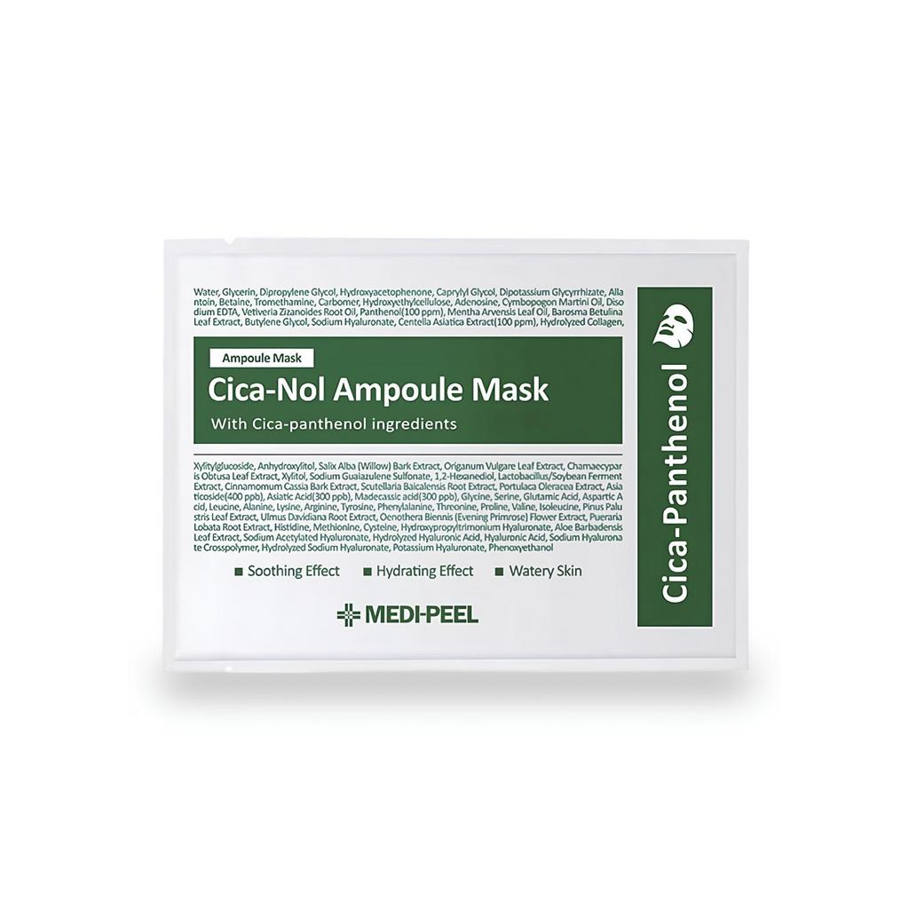 MEDIPEEL⁺ Cica-Nol B5 Ampoule Mask (30ml) Успокаивающая тканевая маска с центеллой и пантенолом