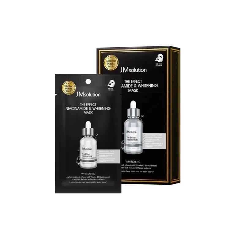 Маска с ниацинамидом JMSOLUTION THE EFFECT NIACINAMIDE & WHITENING MASK 24 мл