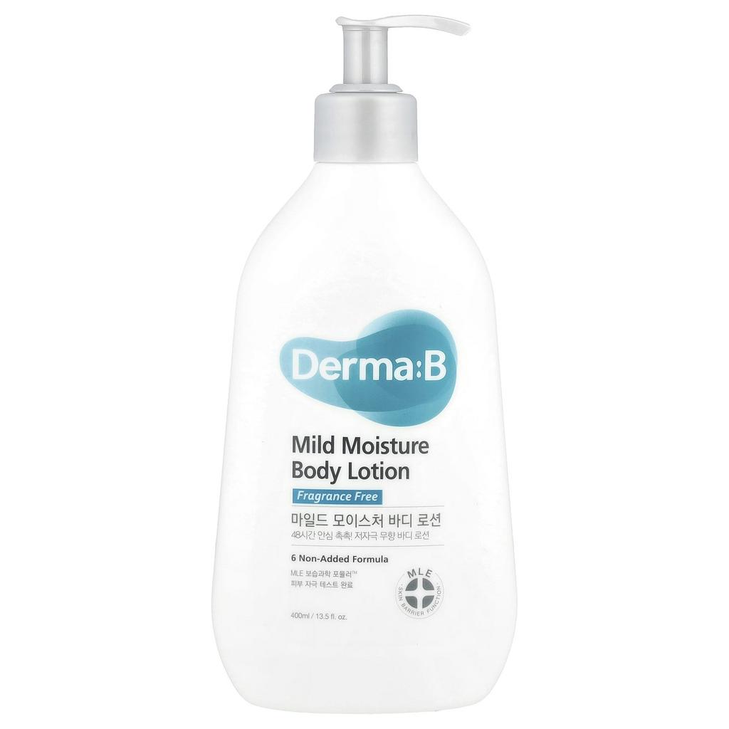 Лосьон для тела Derma:B Mild Moisture Body Lotion 400 ml