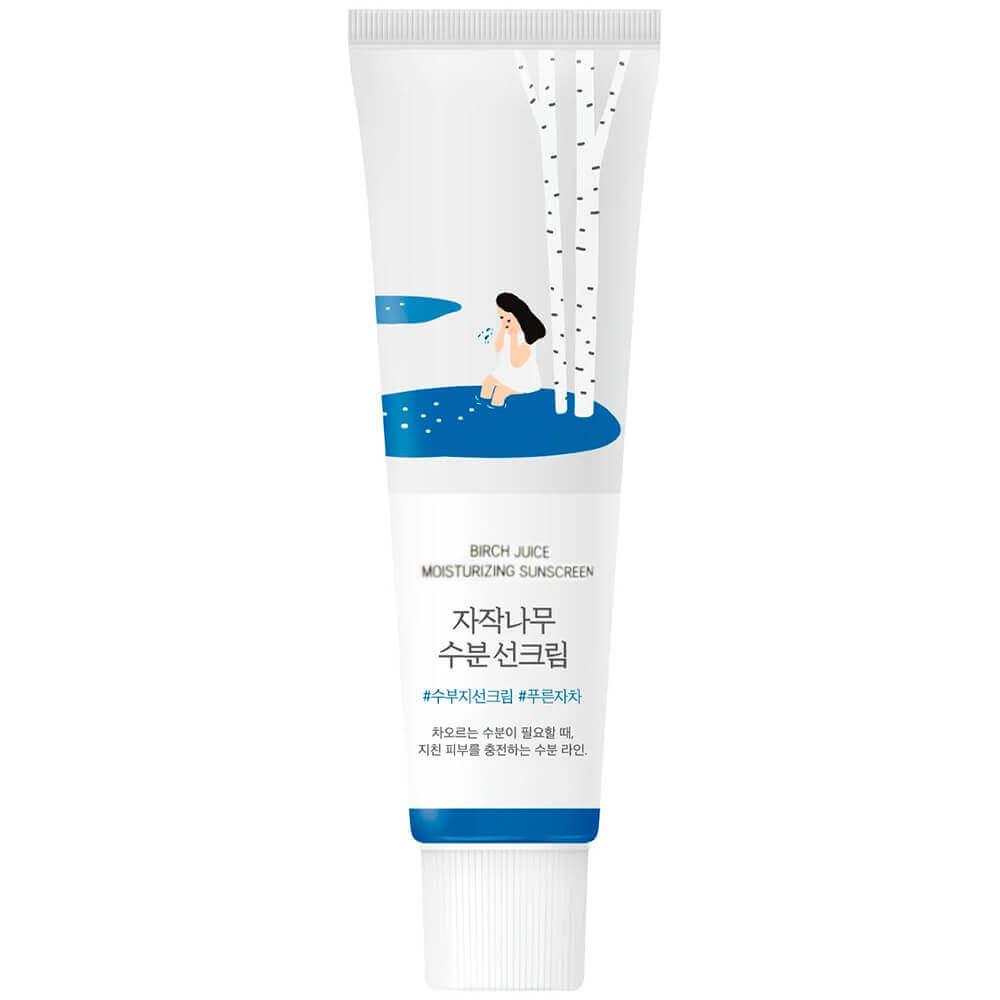 Солнцезащитный крем Round Lab Birch Juice Moisturizing Sunscreen SPF50+ PA++++ 50 мл
