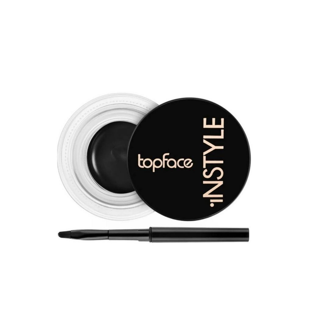 Гелевая подводка для глаз и бровей TOPFACE Instyle  Eyebrow Gel, оттенок granite