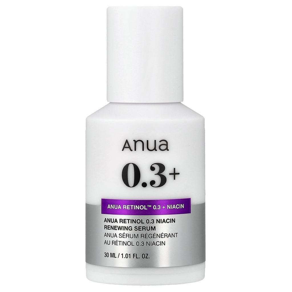Обновляющая сыворотка с ретинолом и ниацинамидом Anua Nano Retinol 0,3% + Niacin Renewing Serum