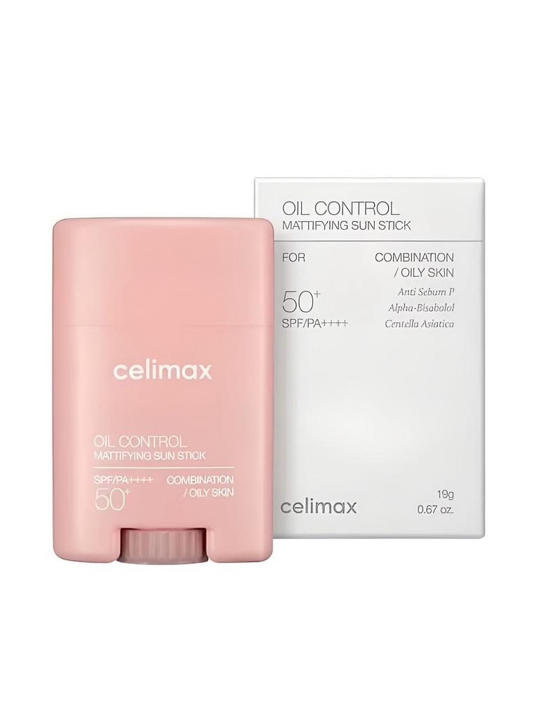 Солнцезащитный матирующий стик Celimax Oil Control Mattifying Sun Stick 19г
