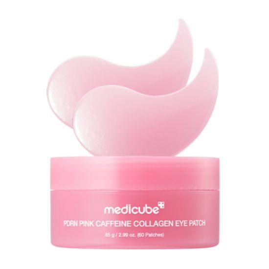 Лифтинг патчи с кофеином и ПДРН Medicube PDRN Pink Caffeine Collagen Eye Patch 85g