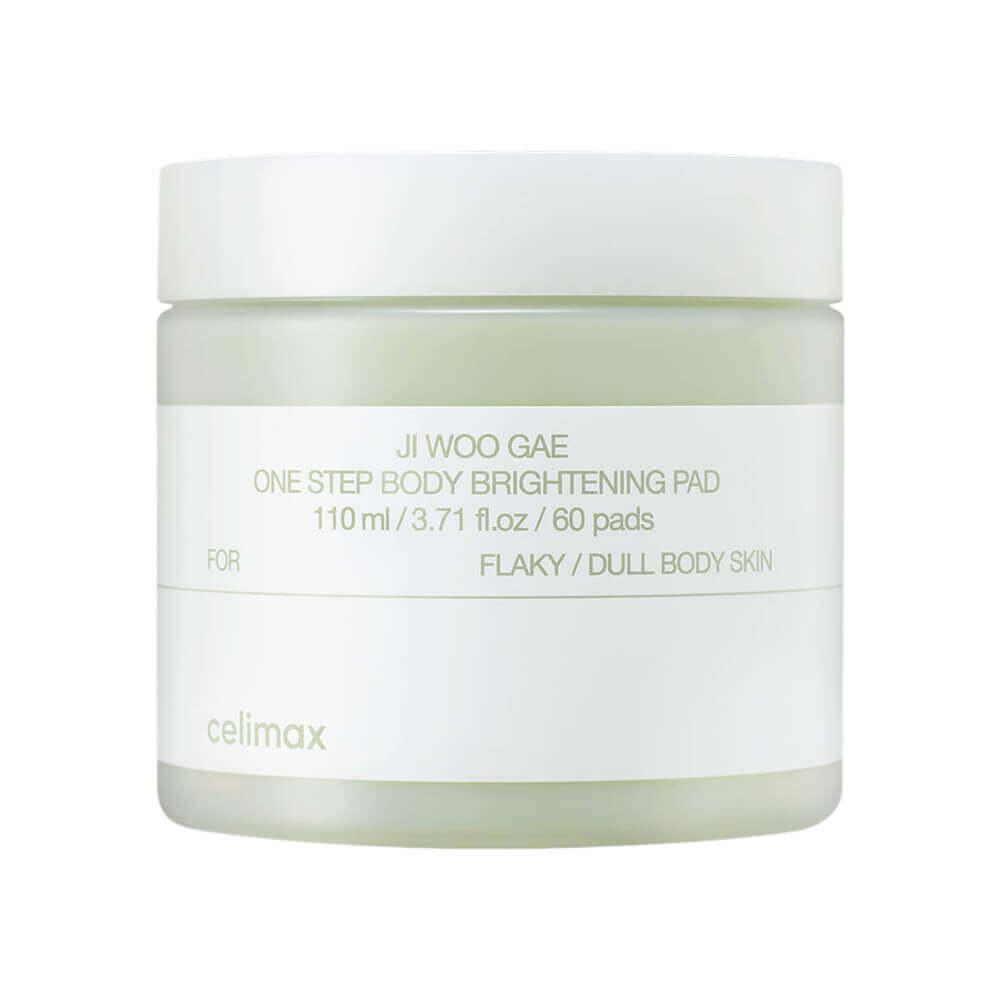 Осветляющие темные участки тела пэды Celimax Ji Woo Gae One Step Body Brightening Pad 60 шт