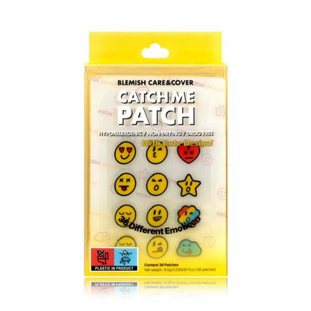 Патч для лица против несовершенств точечный с дизайном Blemish Care & Cover With Cute Design 36шт