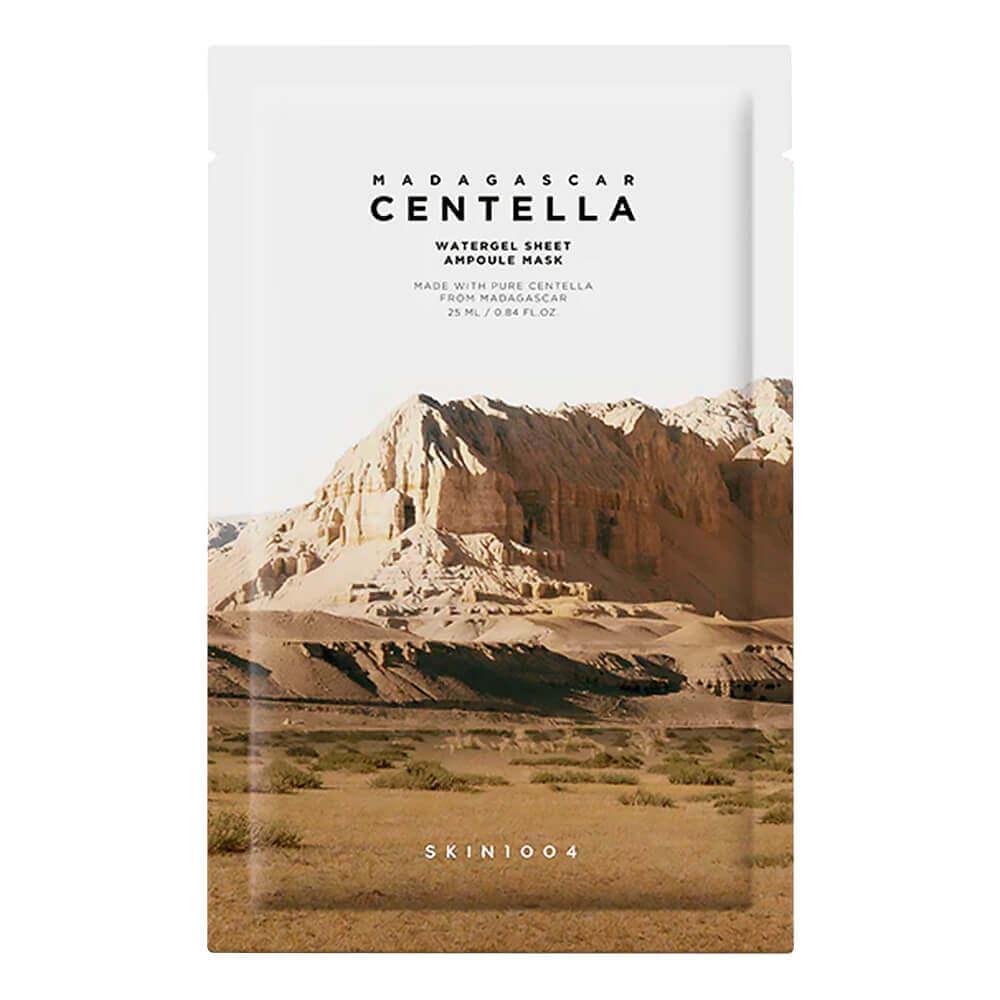 Ампульная маска с 51% центеллы SKIN1004 Madagascar Centella Watergel Sheet Ampoule Mask 25 мл