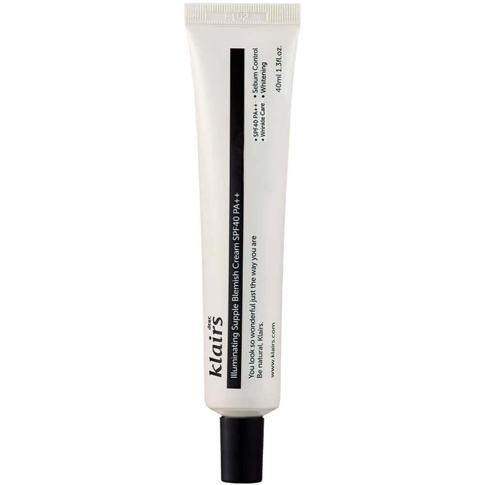 Dear, Klairs ВВ-крем с естественным финишем illuminating Supple Blemish Cream SPF40 PA++ 40ml