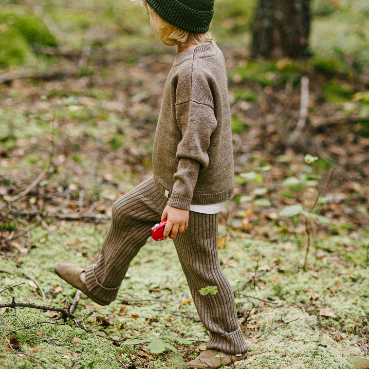 костюм вязанный (меринос/вискоза, цвет какао)