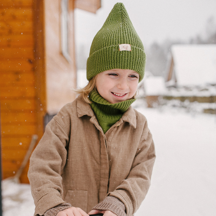 шапка Гнома (зима) + манишка