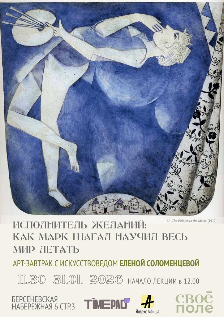 31.01. Арт-завтрак с искусствоведом Еленой Соломенцевой