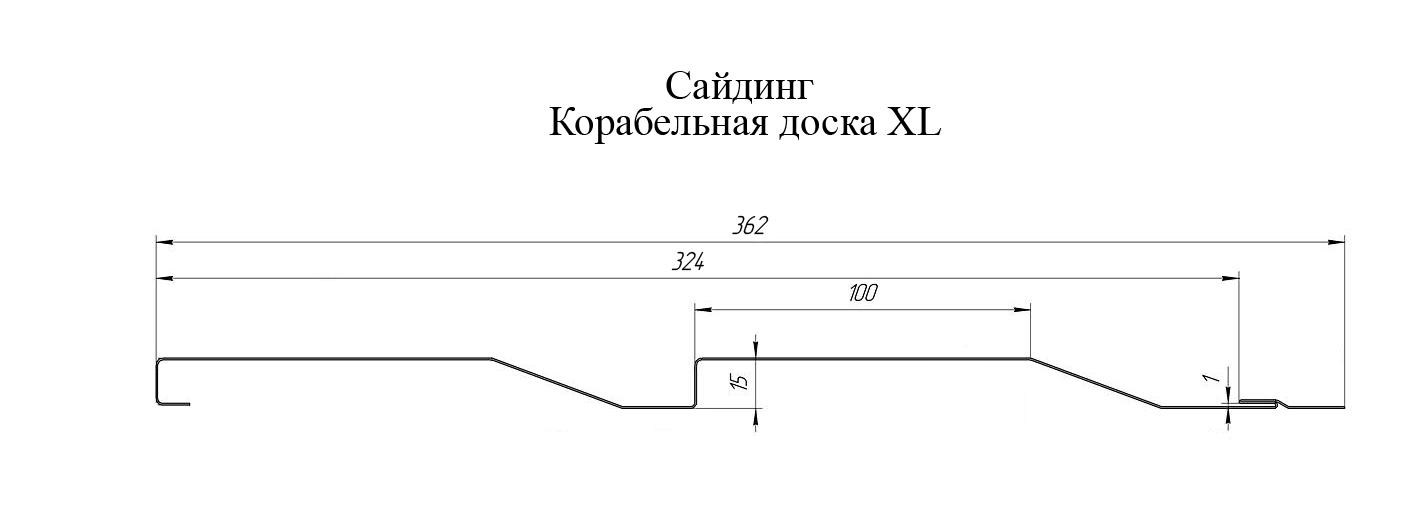 КОРАБЕЛЬНАЯ ДОСКА XL