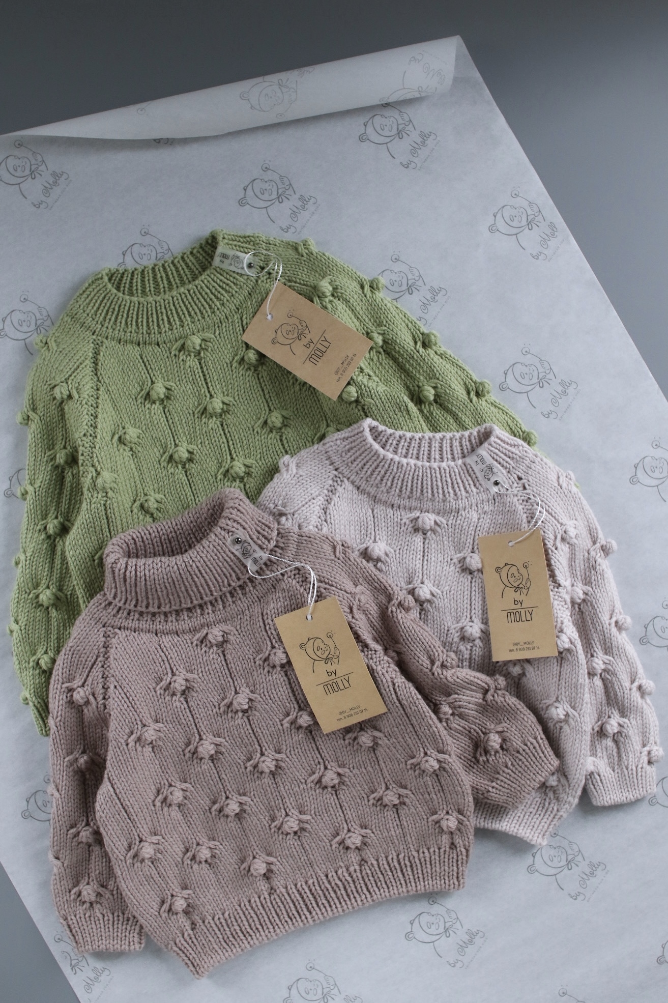 Мастер-класс по вязанию спицами свитера/джемпера "COZY_SWEATER_MOLLY"