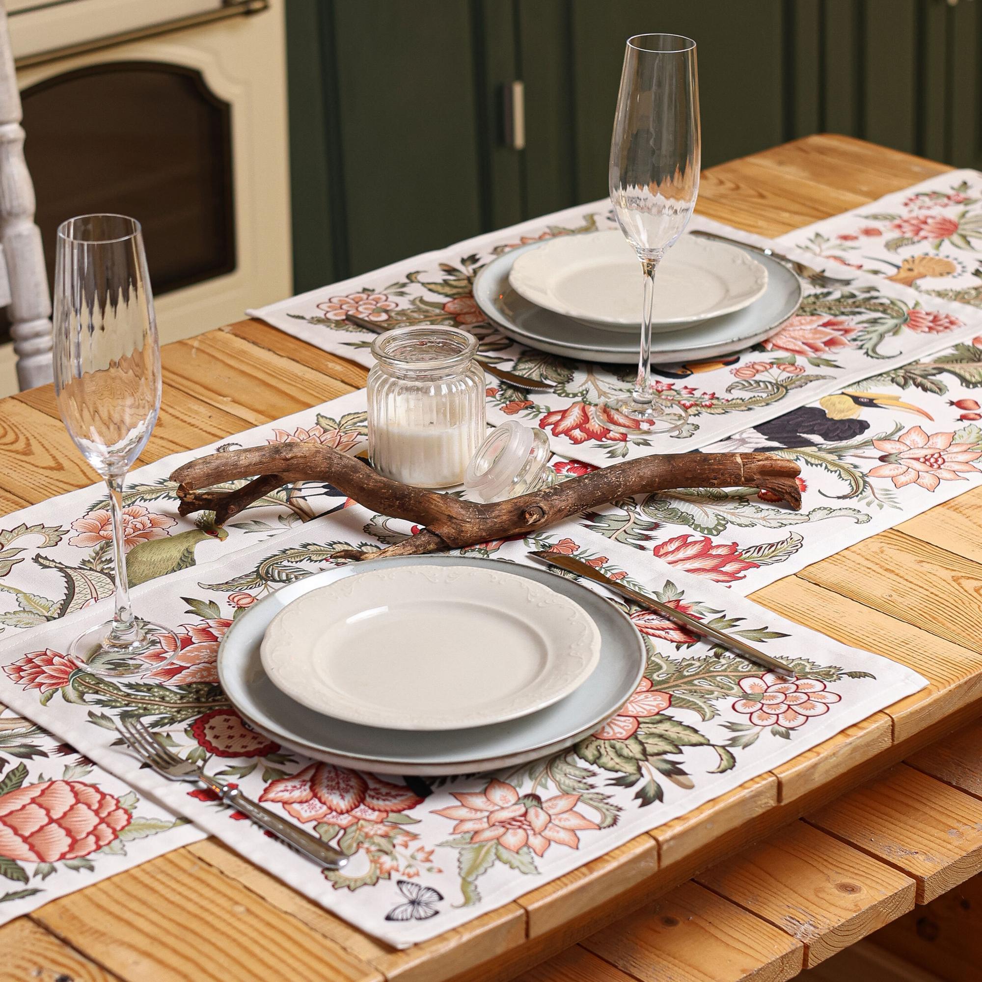 Набор салфеток Туканы, 2 штуки, 40х40см