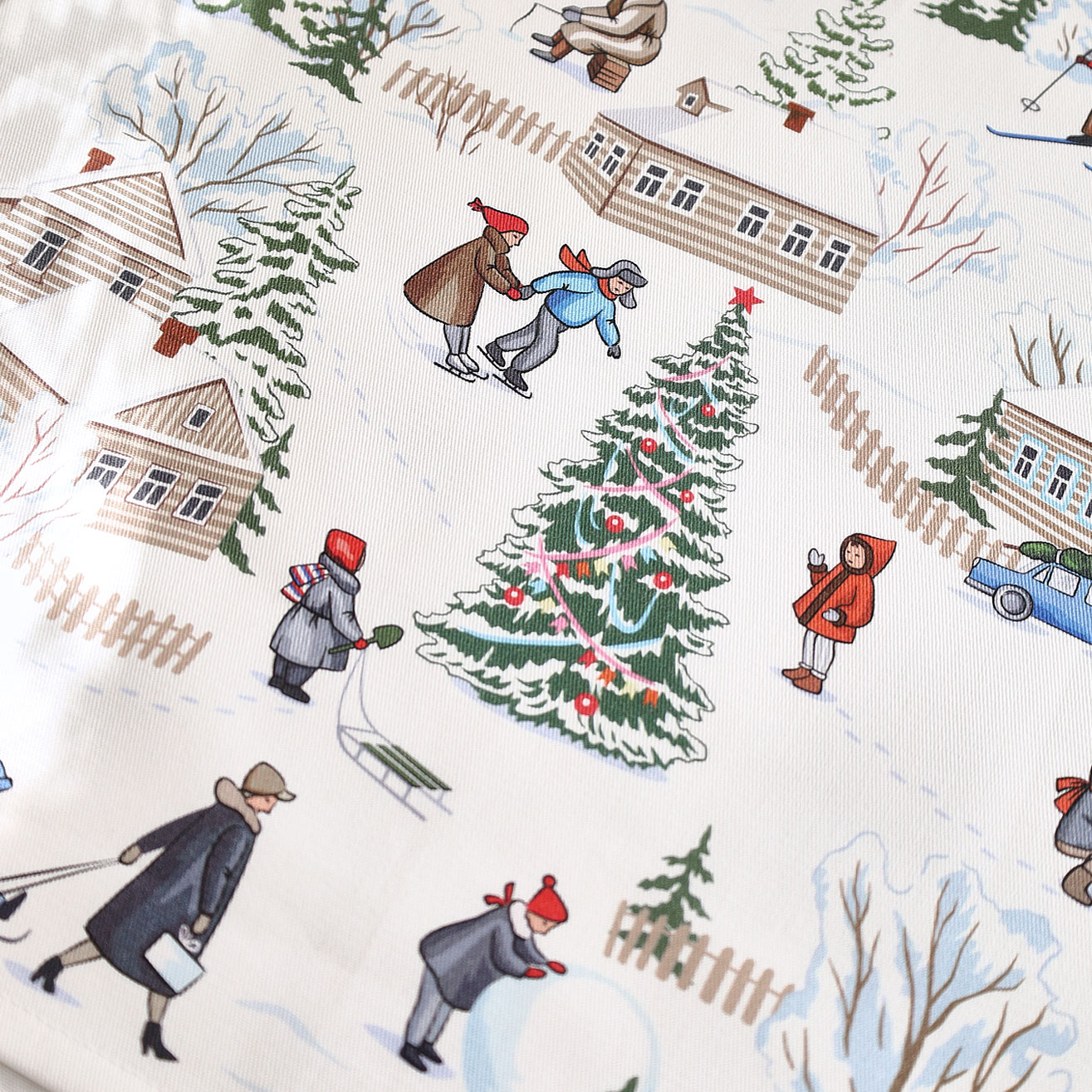 Набор салфеток Новый год, 2 штуки, 40х40см