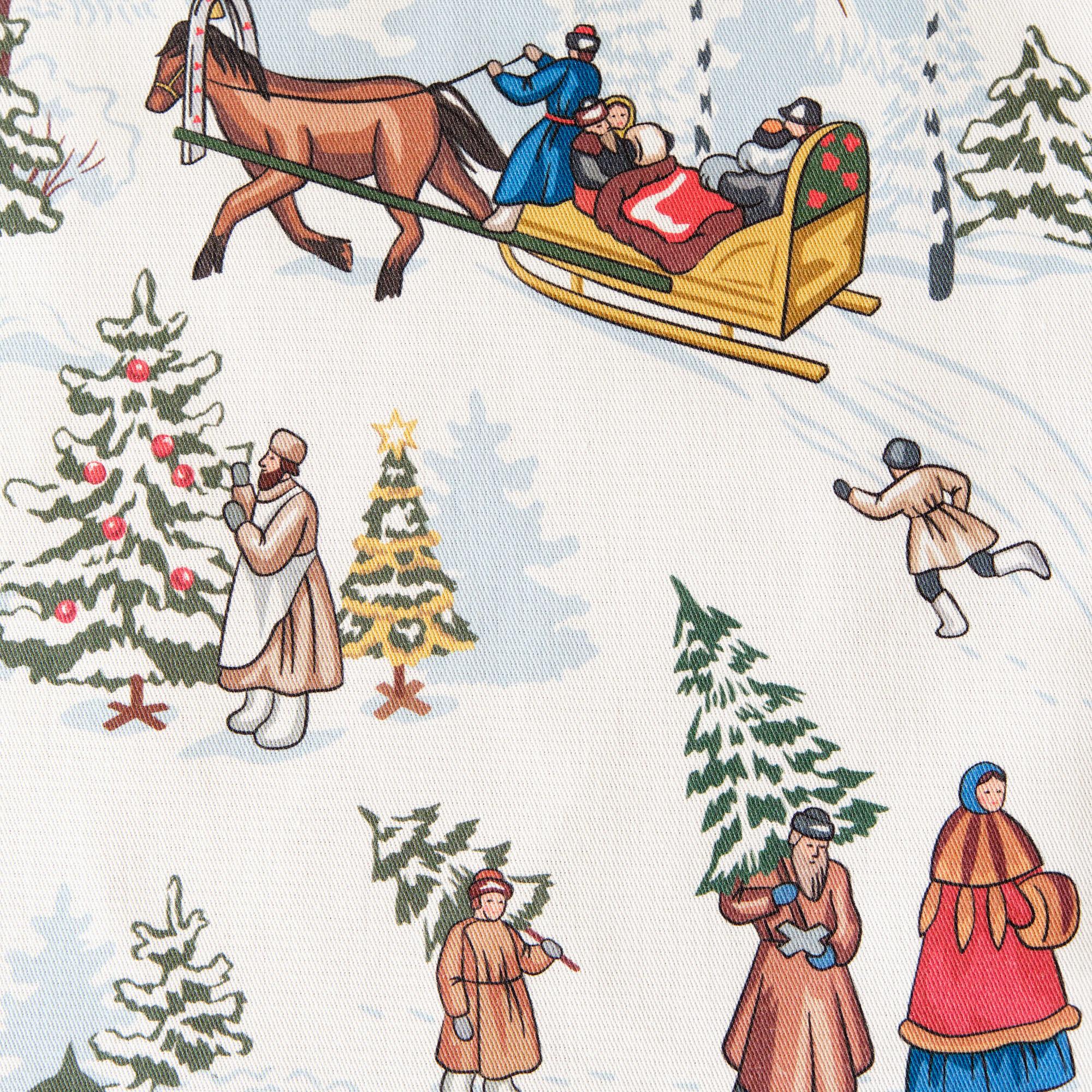 Набор салфеток Рождество, 6 штук, 40х40см