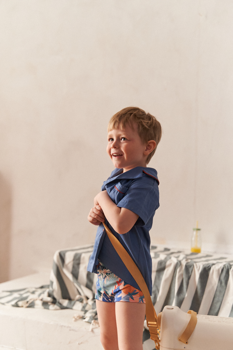 Плавки купальные, принт "Тропики"