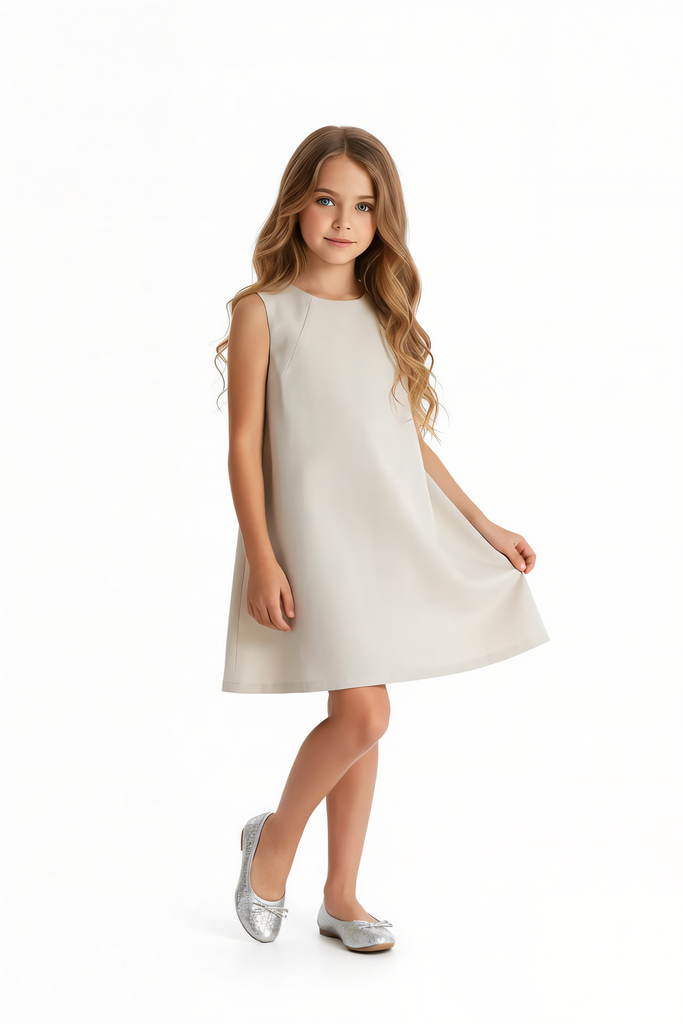 Платье бежевое Classic Dress