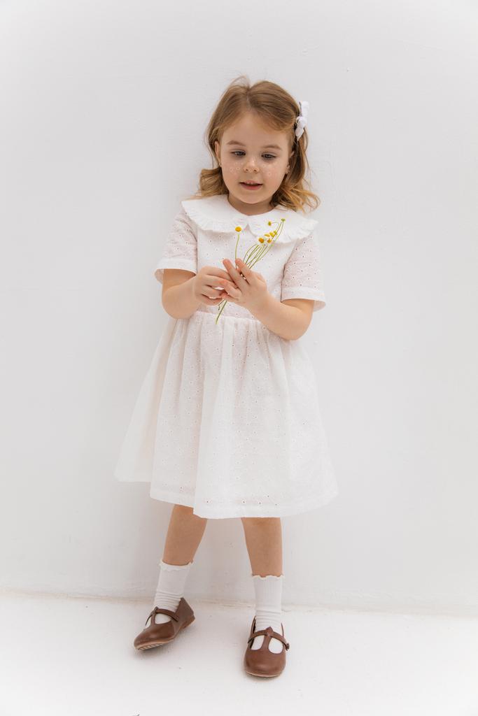 Платье шитье белое