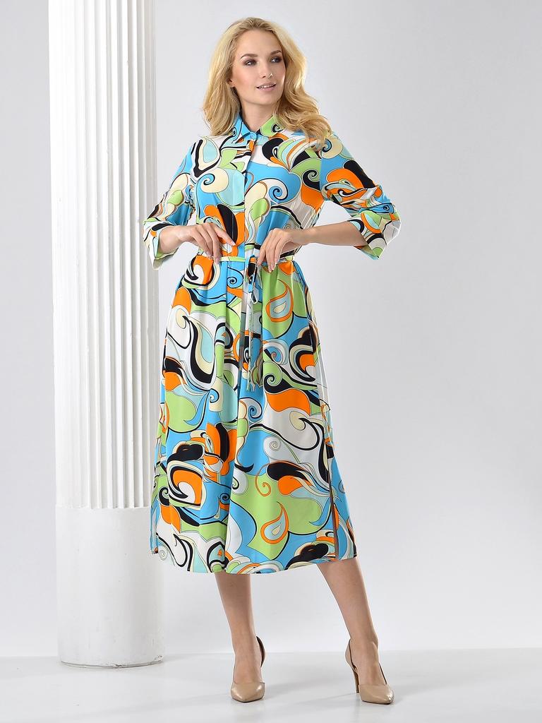 Платье рубашка женское лето, арт. СРС011421