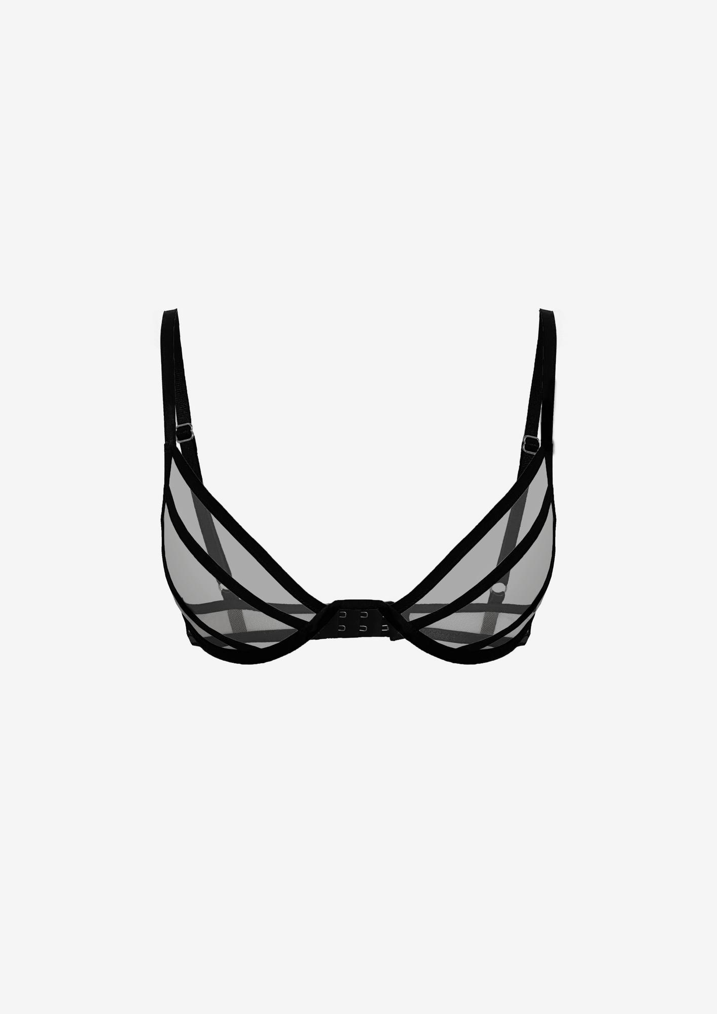 Gia Black Bra