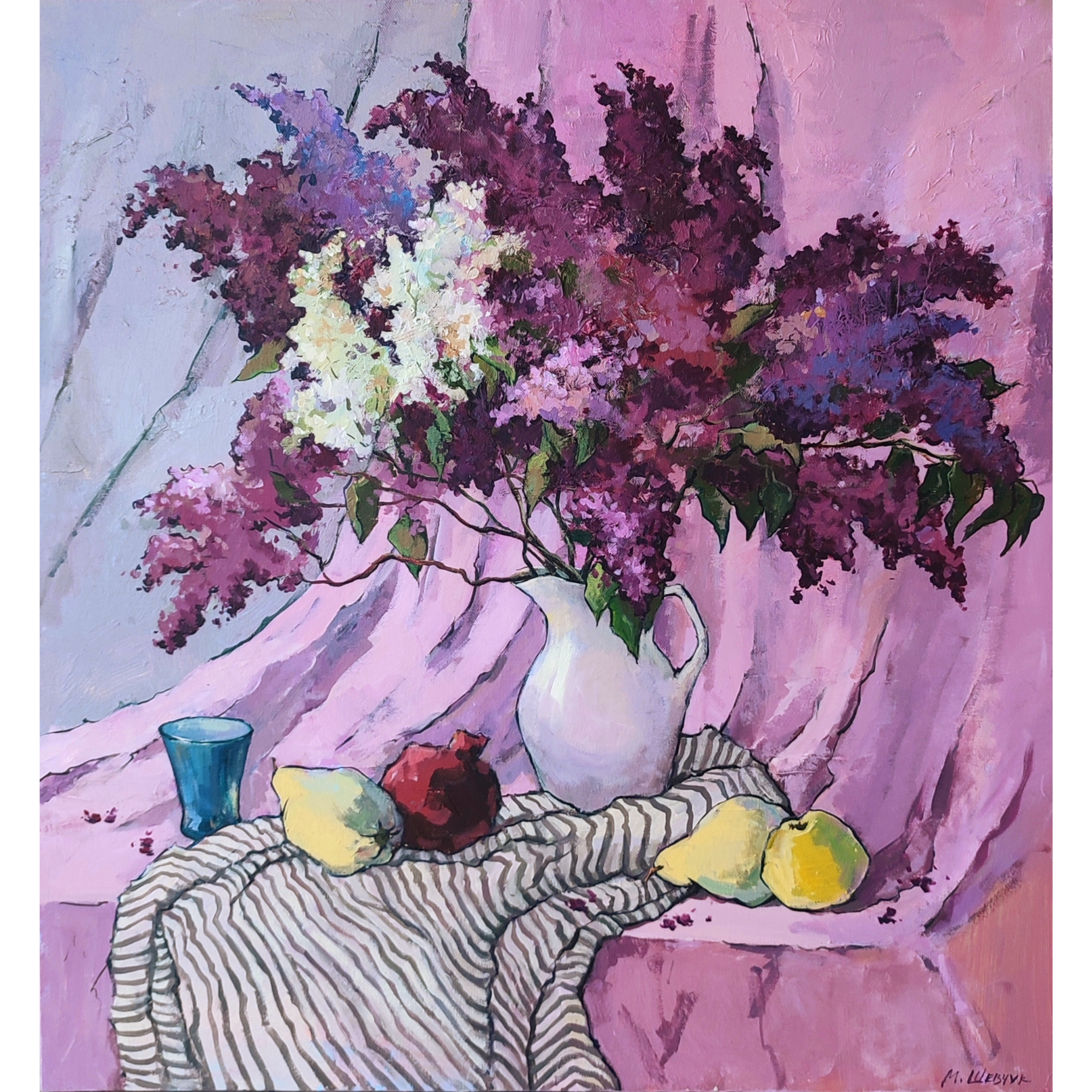 Сирень, 85х80, х., акр., 2023