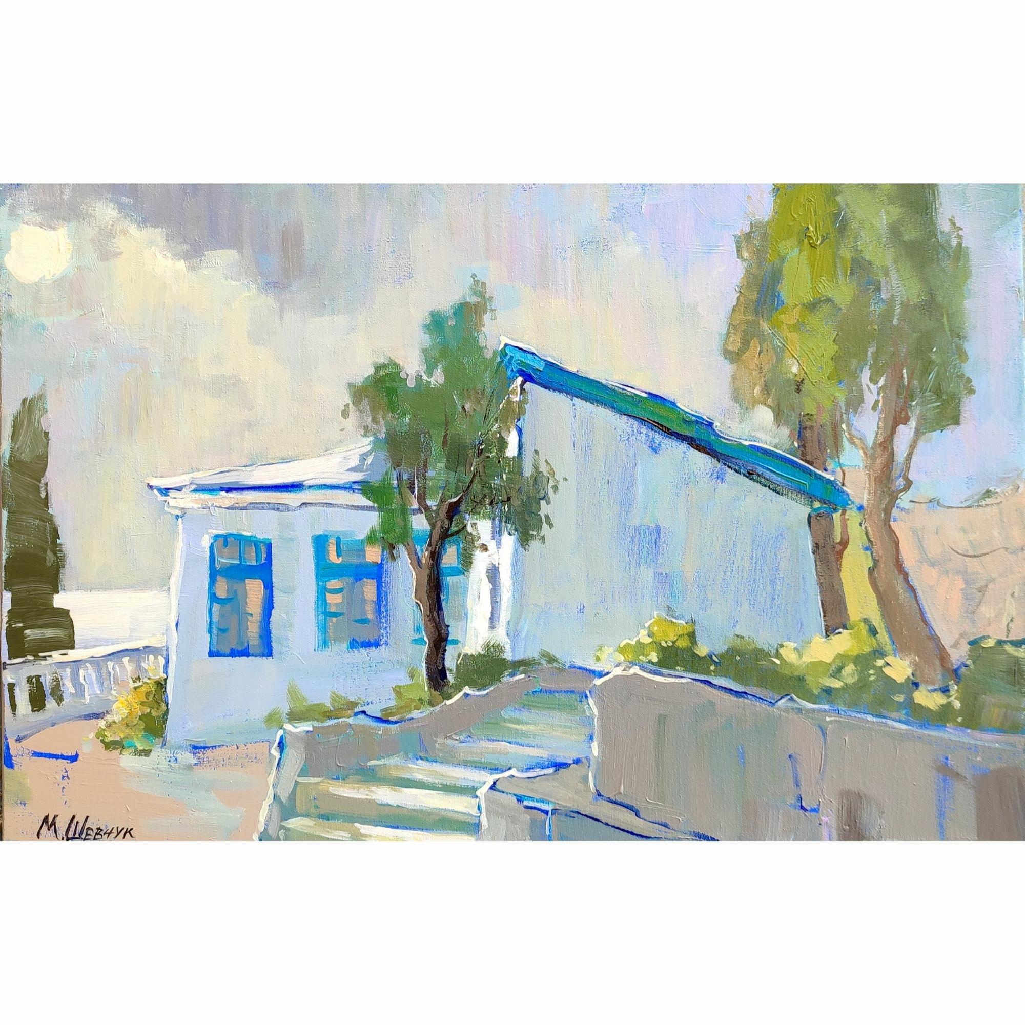 Солнце Ивана Шмелёва, 40х60, х., акр., 2023