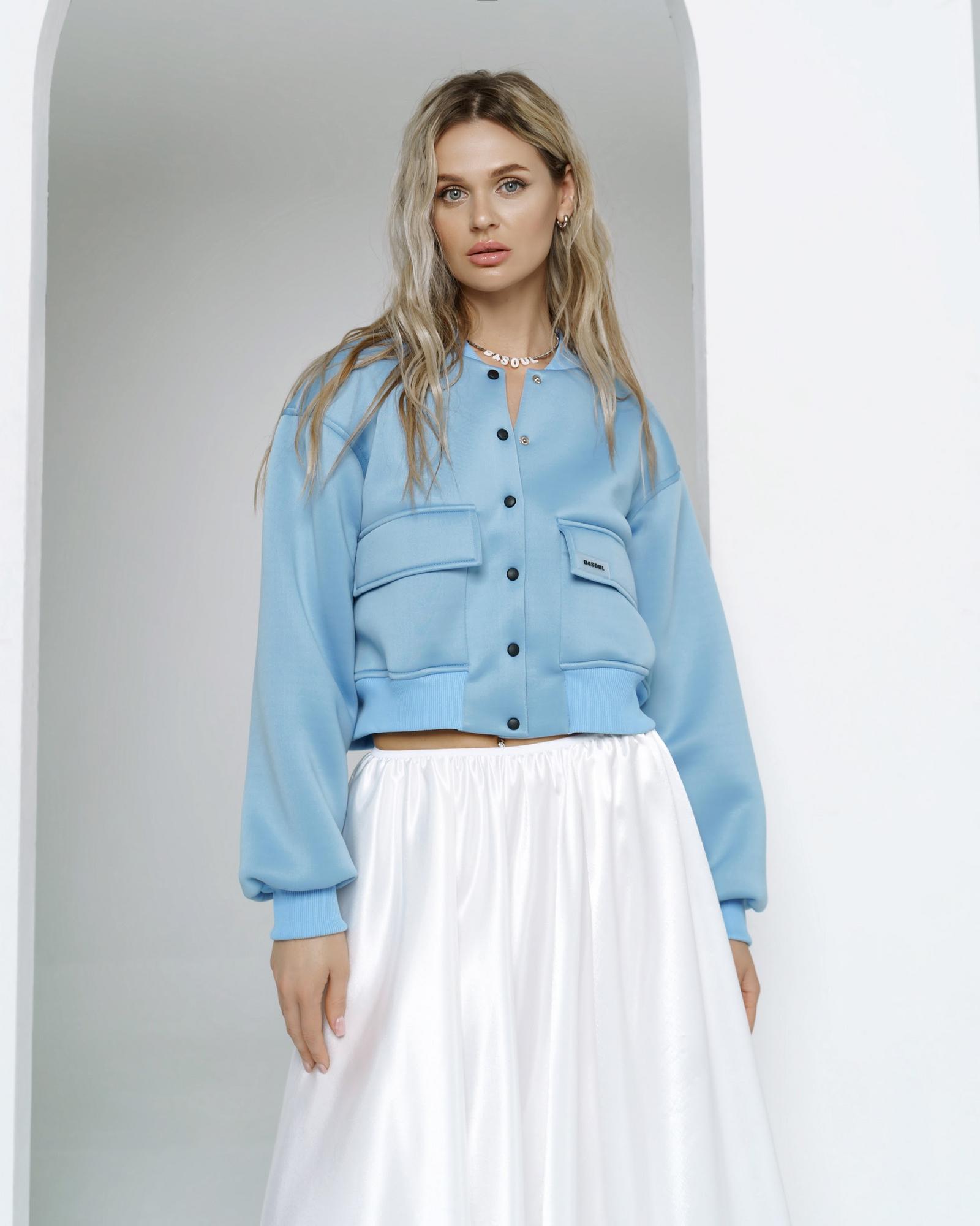 Бомбер Blue  Bubble